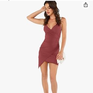 Cocktail dress-bodycon fitted mini dress